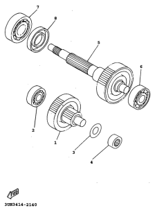 XC125 Трансмиссия