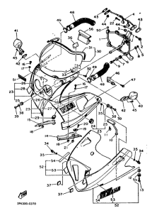 FZR750R Обтекатель 1