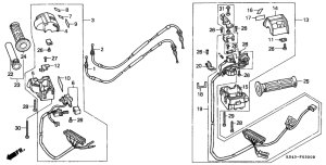 CN250 Switch / cable