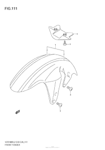 VZR1800 Front Fender (Vzr1800Z L2 E33)