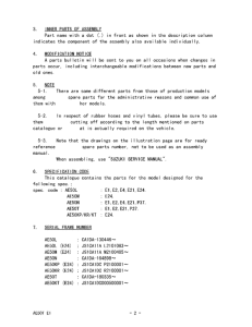 AE50 Catalog preface