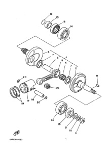 V80D ｸﾗﾝｸｼﾔﾌﾄ.ﾋﾟｽﾄﾝ