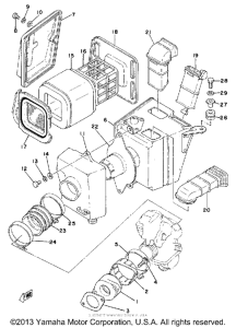 XT500H Впускная система