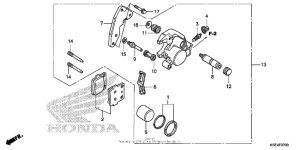  Передний суппорт