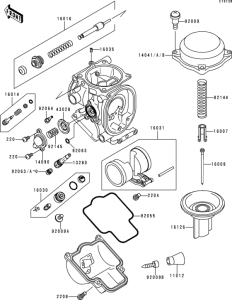 ZX900 Carburetor parts(1 / 2)zx900ce026342-
