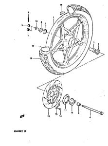 GSX400 Transom + tube