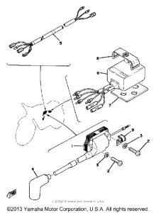 YZ125D Электрика