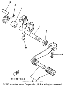 IT200N Вал переключения