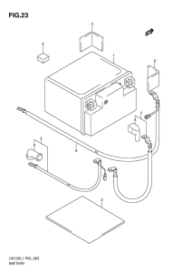 UX125 Аккумулятор