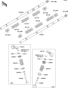 ZR1200 Клапана