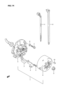 RM125 Зажигание