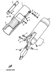 CW50 Выхлопная система