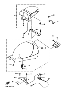 XVS1300A Пружина