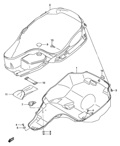 UH150 Багажник для шлема