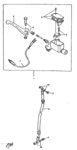 CW50RSX Главный тормозной цилиндр