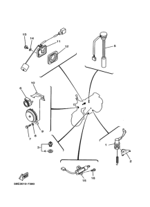 YB50 Электрические детали