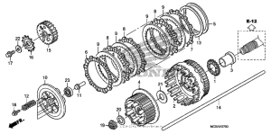 ST1300 Сцепление
