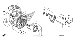 NPS50 Переднее колесо