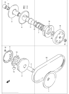 AZ50 Трансмиссия