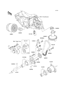 KLE650 Масляный насос
