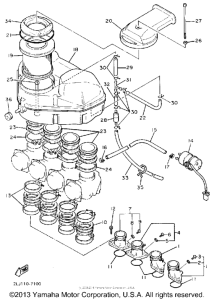 FZR1000U Воздушный фильтр