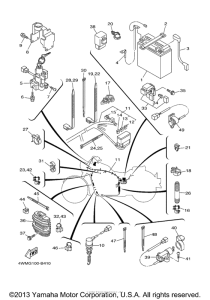 XV1600ARC Электрика