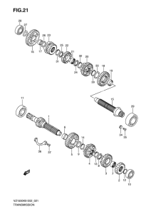 VZ1500 Трансмиссия