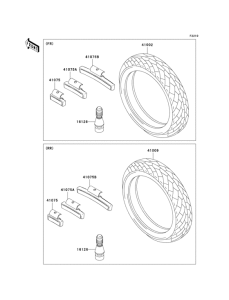 EX500 Покрышки