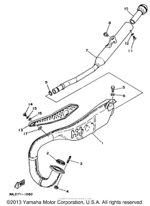 RT100F Выхлопная система