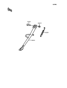 EN400 Подножка