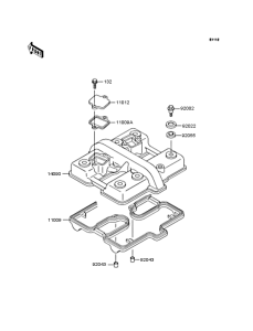 EN400 Крышка головки цилиндров