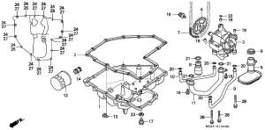  Oil filter / oil pan /  oil pump