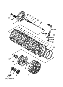WR250F Бендикс