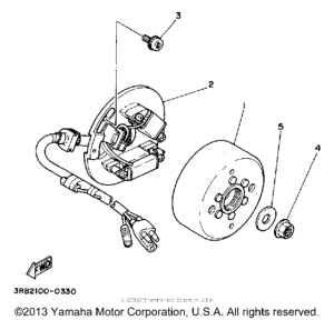 WR250Z Генератор
