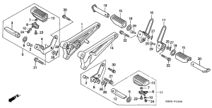 CB250 Ступень передачи