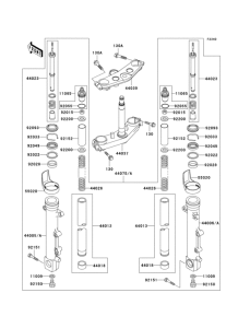 ZR1200 Передняя вилка