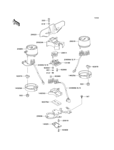 KZ1000 Приборы