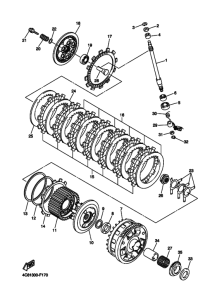 YZF-R1R ( RaceBase) Сцепление и сервопривод