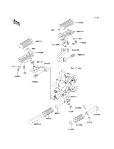 EJ650 Подножки