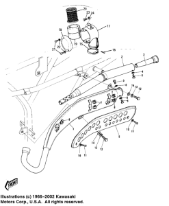  Air cleaner / muffler