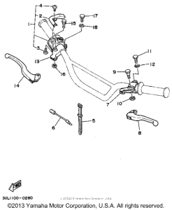 RT100G Handle switch - lever