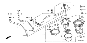 VT750C2 Топливный насос