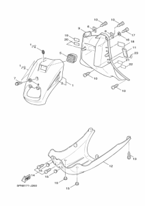 YW50 Щиток облицовочный