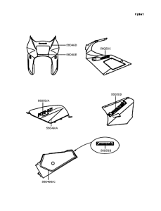 KR250 Наклейки