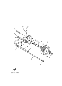 TZR250 ｵｲﾙﾎﾟﾝﾌﾟ 1