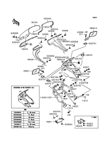 ZX900 Обтекатели
