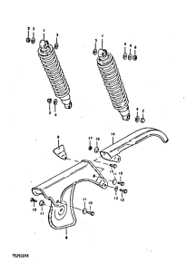 TS250 Кожух цепной передачи