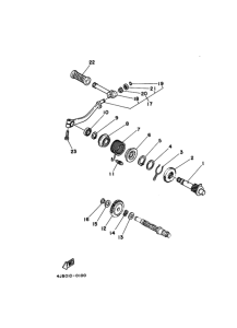 MR50 Ножной стартер