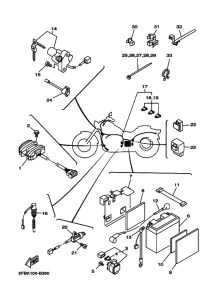 XVS650 Equipo electrico