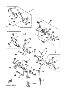 TRX850 ｽﾀﾝﾄﾞ. ﾌｰﾄﾚｽﾄ